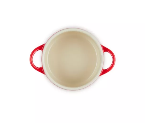 Mini Cocotte keramikos indas Ø10 cm, raudonas