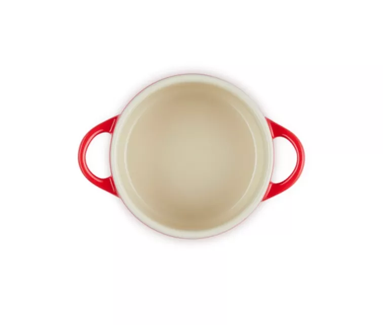 Mini Cocotte stoneware dish Ø10cm red
