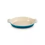 Le Creuset Oval baking dish Heritage stoneware 28cm / 1,6L blue
