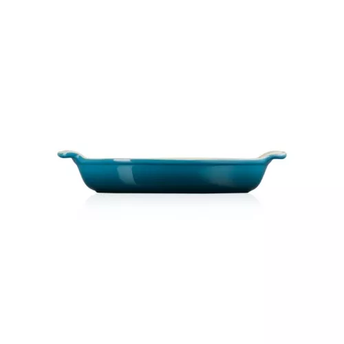 Le Creuset Oval baking dish Heritage stoneware 28cm / 1,6L blue