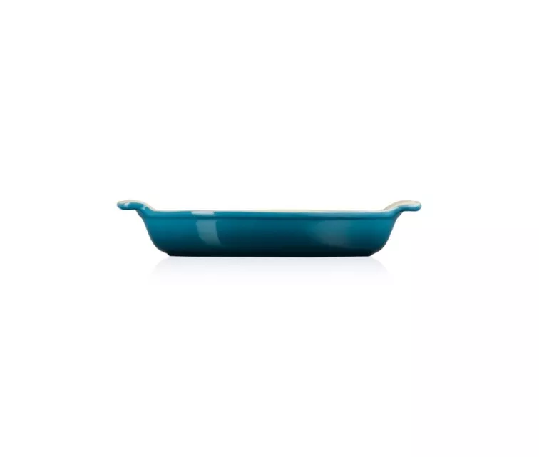 Le Creuset Oval baking dish Heritage stoneware 28cm / 1,6L blue