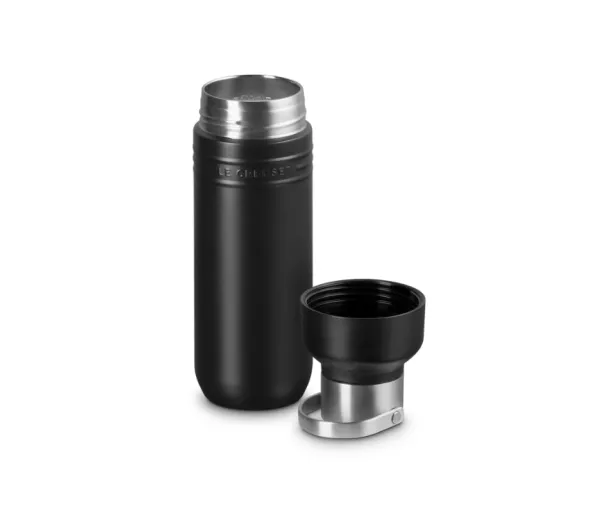 Thermos bottle ON THE GO 500ml matte black