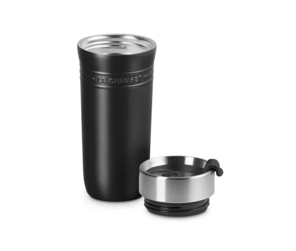 Thermo mug ON THE GO 350ml matte black