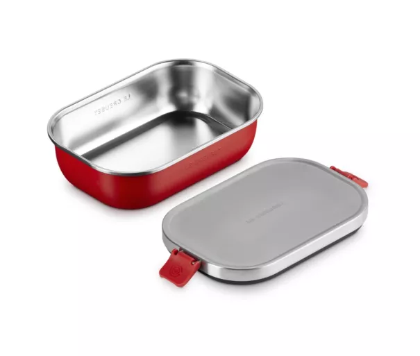 Lunch box ON THE GO 900ml red