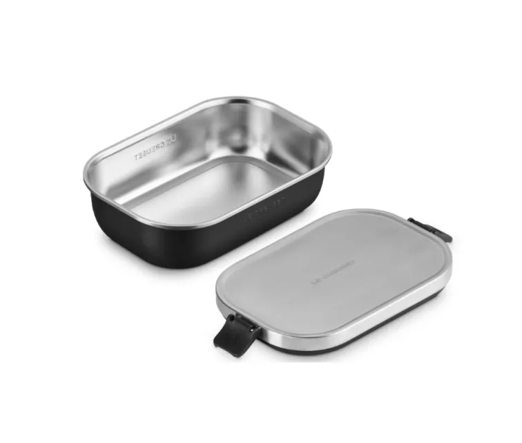 Ланч-бокс ON THE GO 900 мл, матовый черный