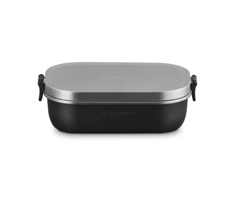 Ланч-бокс ON THE GO 900 мл, матовый черный