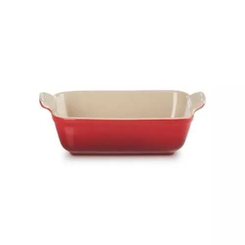 "Le Creuset" stačiakampio formos "Heritage Stoneware" 19x14 cm / 1,1 l oranžinės spalvos