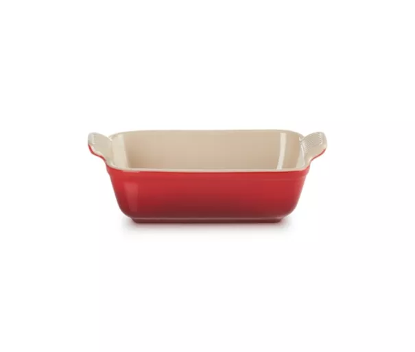 Rectangular baking dish Heritage stoneware 19x14cm / 1.1L red