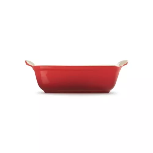 "Le Creuset" stačiakampio formos "Heritage Stoneware" 19x14 cm / 1,1 l oranžinės spalvos