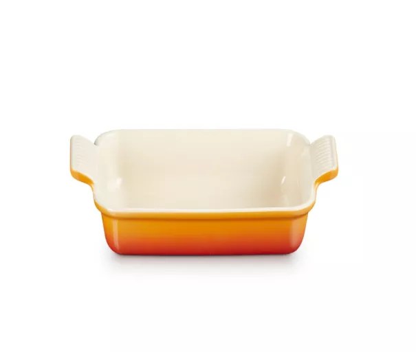 Rectangular baking dish Heritage stoneware 19x14cm / 1.1L orange