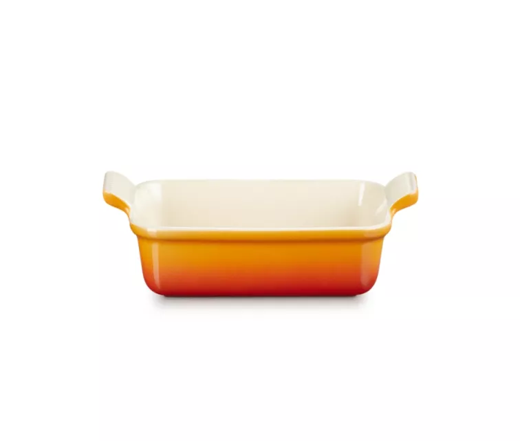 Cepamtrauks taisnstūra Heritage akmens masas 19x14cm / 1,1L oranžs