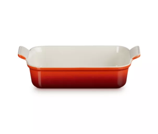 Rectangular baking dish Heritage stoneware 26x19cm / 2.4L red