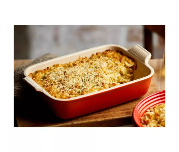 Rectangular baking dish Heritage stoneware 26x19cm / 2.4L orange