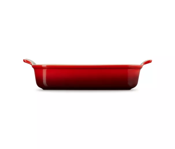 Rectangular baking dish Heritage stoneware 32x24cm / 4L red