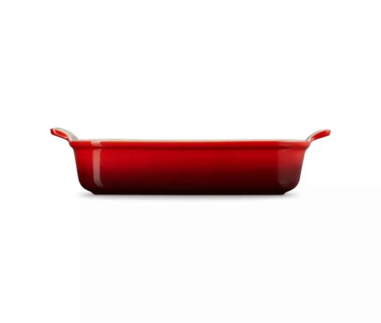 Le Creuset Rectangular Heritage Stoneware 32x24cm / 4L orange