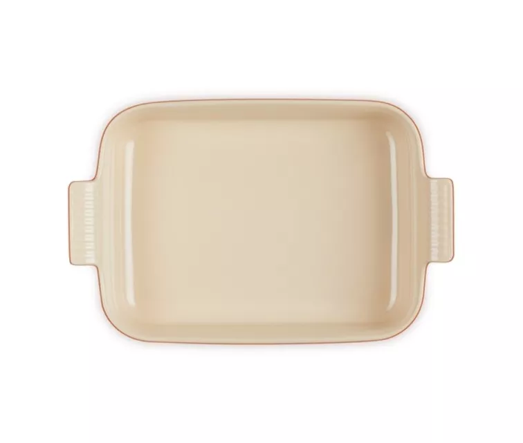 Le Creuset Rectangular Heritage Stoneware 32x24cm / 4L orange