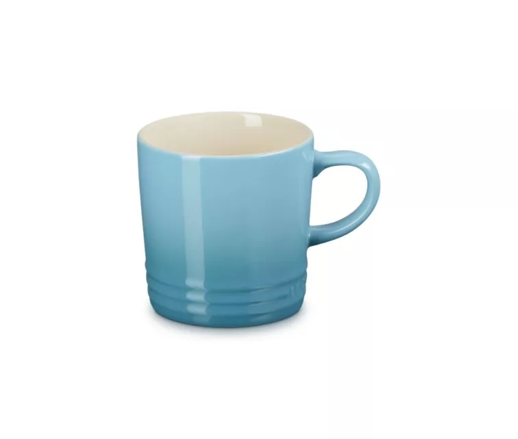 Stoneware mug 350ml turquoise blue