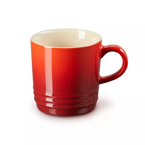 Krūze akmens masas 350ml sarkana