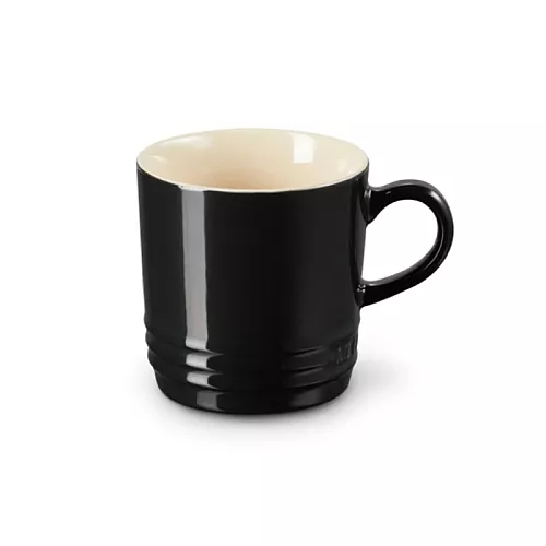 Stoneware mug 350ml black