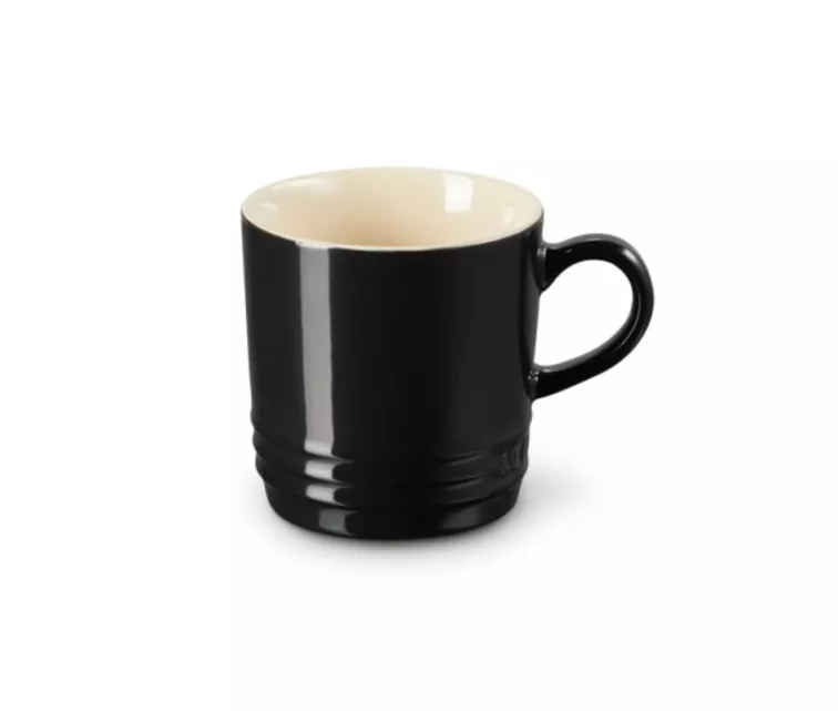 Stoneware mug 350ml black