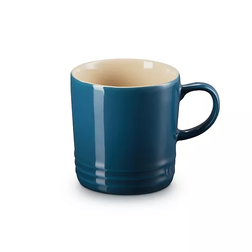 Stoneware mug 350ml dark blue