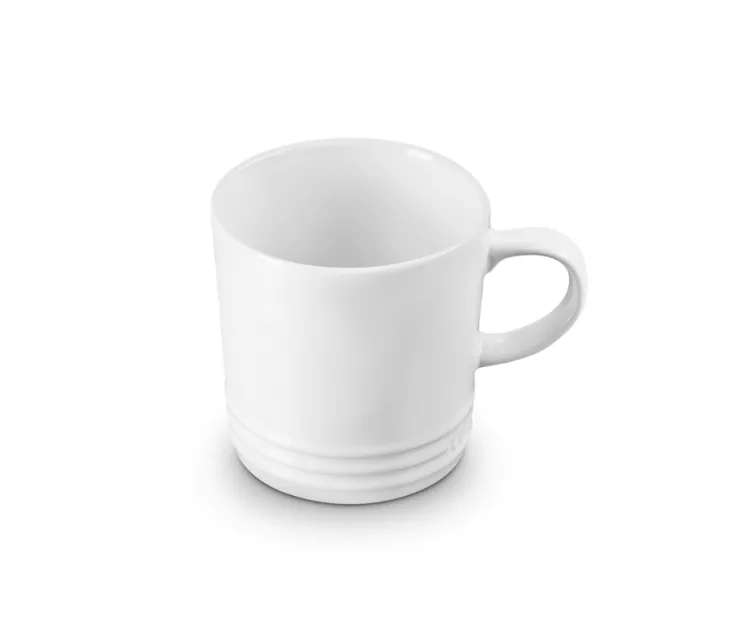 Stoneware mug 350ml white