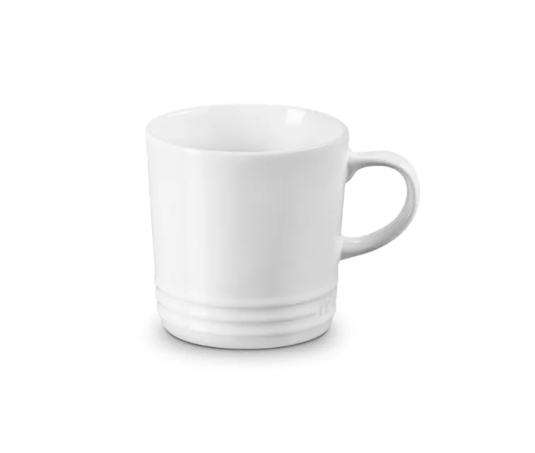 Stoneware mug 350ml white