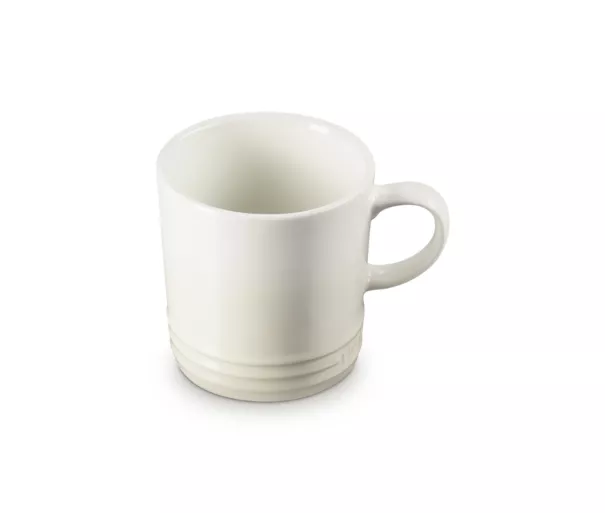 Stoneware mug 350ml beige