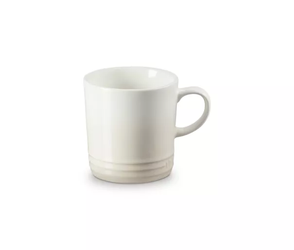 Stoneware mug 350ml beige