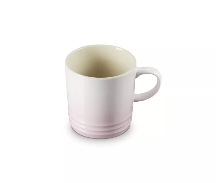 Stoneware mug 350ml pink