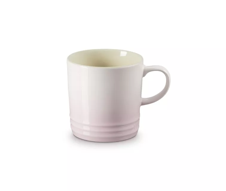 Stoneware mug 350ml pink