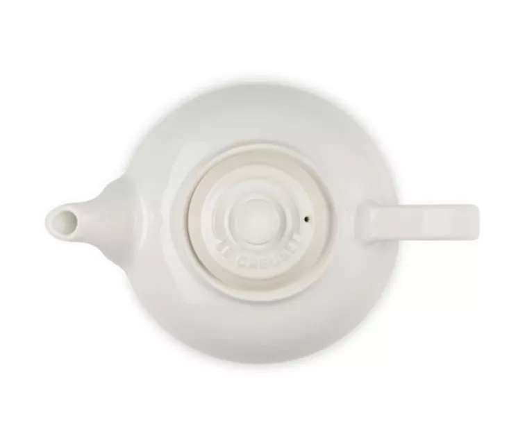 Le Creuset Teapot stone mass 1.3L in cream color