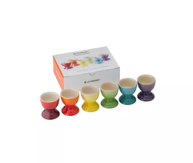 Le Creuset Набор держателей для яиц 6 шт. каменные массы разных цветов
