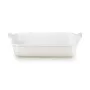 Le Creuset Rectangular Heritage Stoneware 32x24cm / 4L white