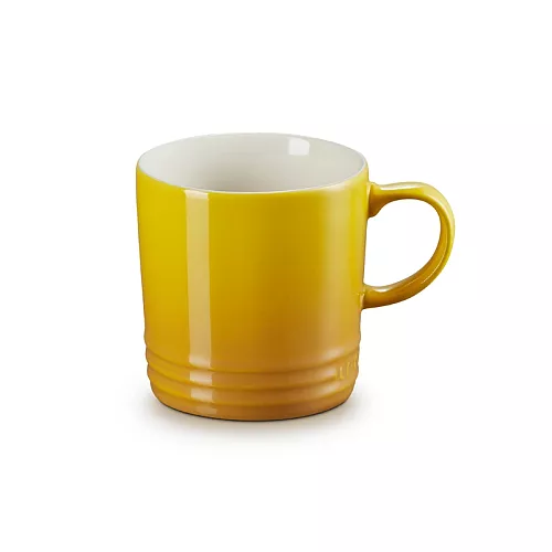 Stoneware mug 350ml yellow