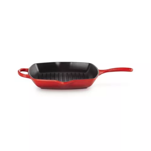 Le Creuset Čuguna grillpanna kvadrātveida 26x26cm sarkana