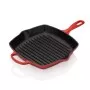 Le Creuset Ketaus grilio keptuvė kvadratinė 26x26cm raudona