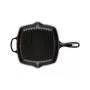 Le Creuset Ketaus grilio keptuvė kvadratinė 26x26cm matinė juoda