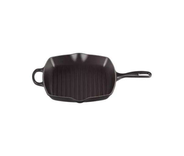 Le Creuset Cast iron grill pan square 26x26cm mat black
