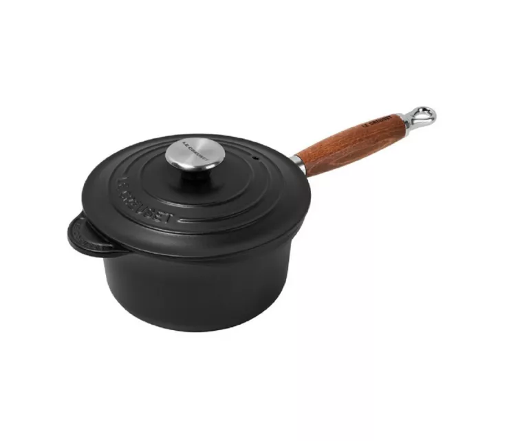 Cast iron sauce pan Ø18cm / 1.8L black