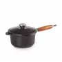 Cast iron sauce pan Ø18cm / 1.8L black