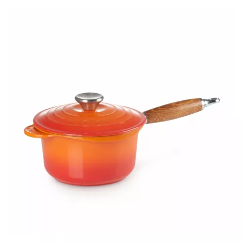 Cast iron sauce pan Ø18cm / 1.8L orange