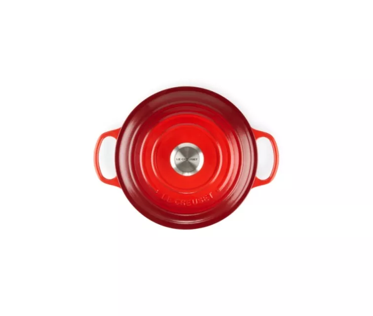 Le Creuset Čuguna katls apaļš Ø24cm / 4,2L sarkans