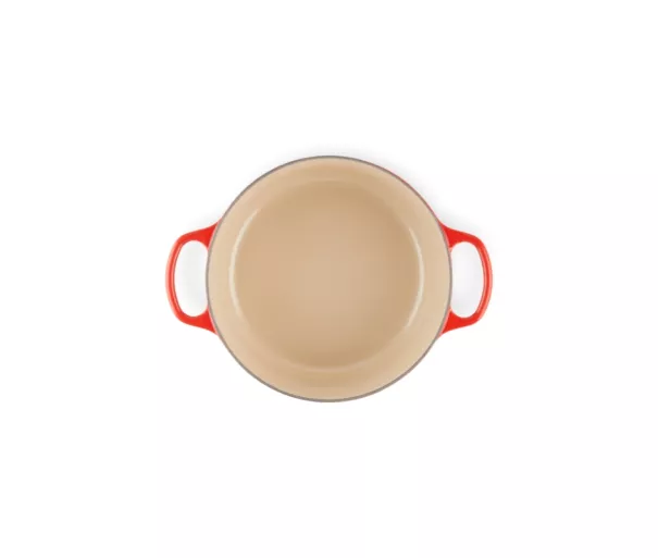 Le Creuset Ketaus puodas apvalus Ø24cm / 4,2L raudonas