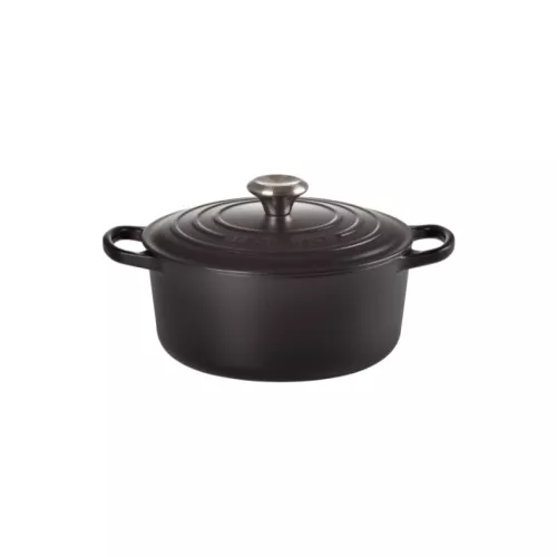 Le Creuset Cast iron kettle round Ø24cm / 4,2L mat black 