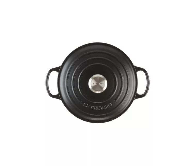 Le Creuset Cast iron kettle round Ø24cm / 4,2L mat black