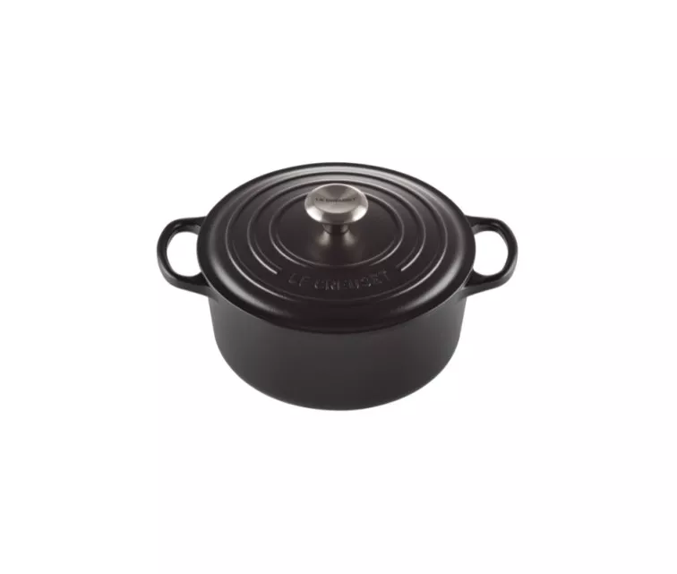 Le Creuset Cast iron kettle round Ø24cm / 4,2L mat black