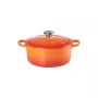 Le Creuset Valurauast ümmargune pott Ø24cm / 4,2L oranž