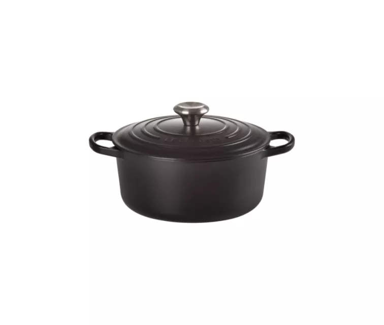 Le Creuset Čuguna katls apaļš Ø26cm / 5,3L matēts melns