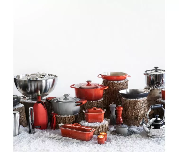 Le Creuset Čuguna katls apaļš Ø26cm / 5,3L sarkans